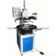 Máquina de carimbo quente pneumática da tabela giratória Tam-90-5